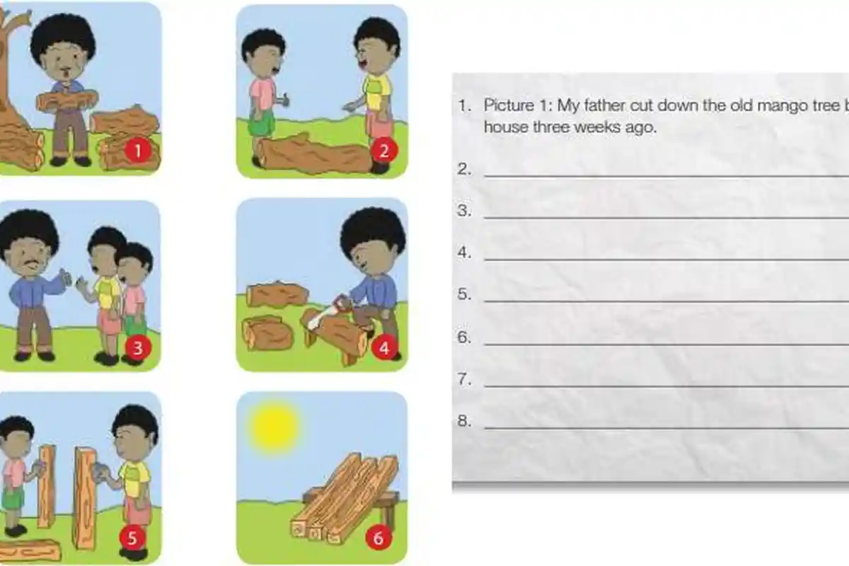 Kunci Jawaban Bahasa Inggris Kelas 8 Halaman 171 Recount Text, My Father Cut Down an Old Mango Tree