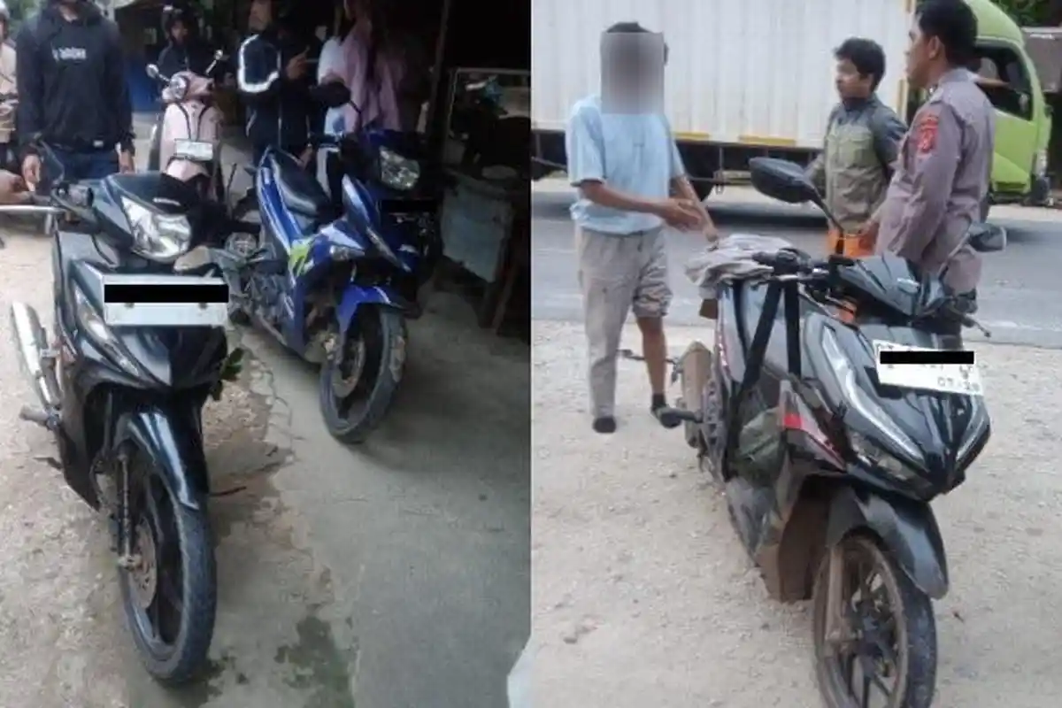 Tabrakan 2 Motor di Puncak Lalonona Besulutu Konawe Sulawesi Tenggara, Begini Kondisi Korban