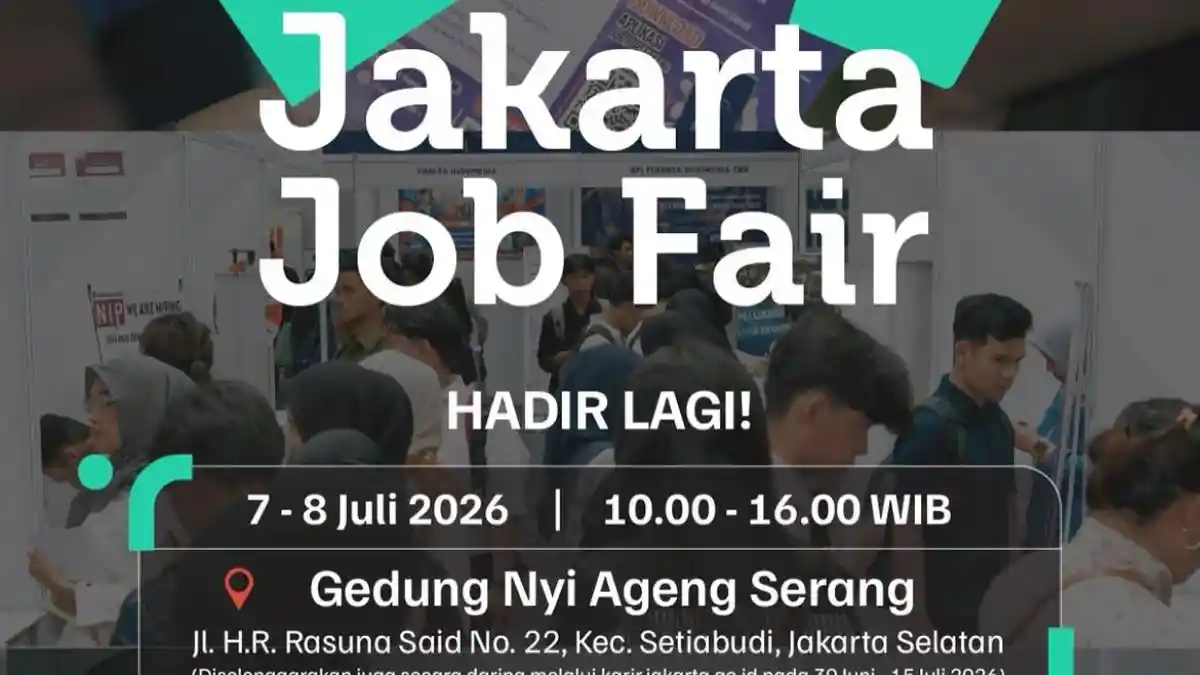 Jakarta Job Fair Hadir 7–8 Juli 2026, Tersedia 37 Perusahaan, Ini Cara Daftarnya - Tribunnews.com
