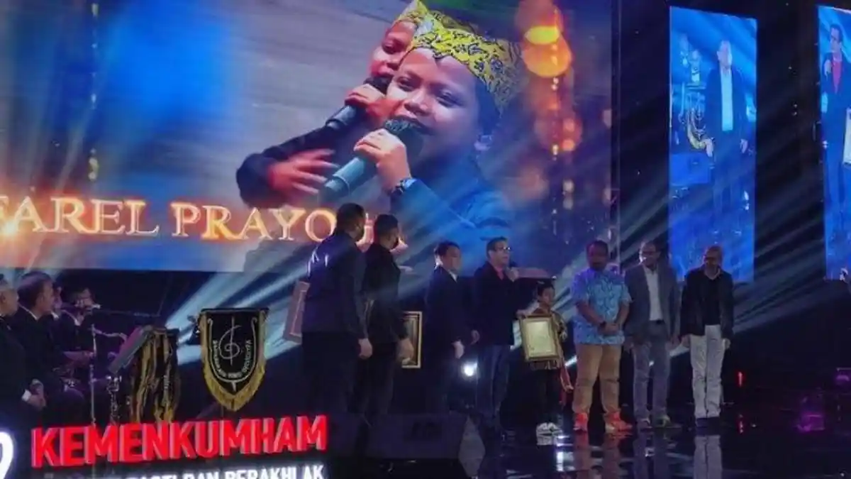 Penampilan Farel Prayoga Bernyanyi Ojo Dibandingke Terdaftar sebagai Kekayaan Intelektual (KI)