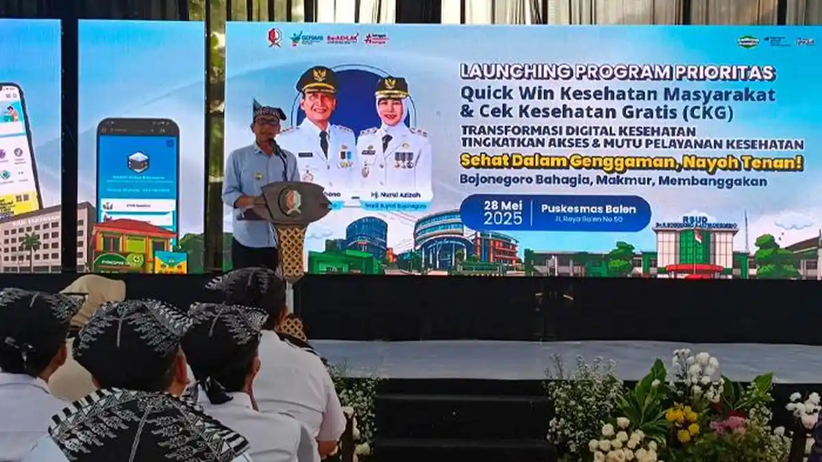 Pemkab Bojonegoro Luncurkan Layanan Kesehatan Berbasis Digital Terintegrasi, Akses Mudah dan Gratis