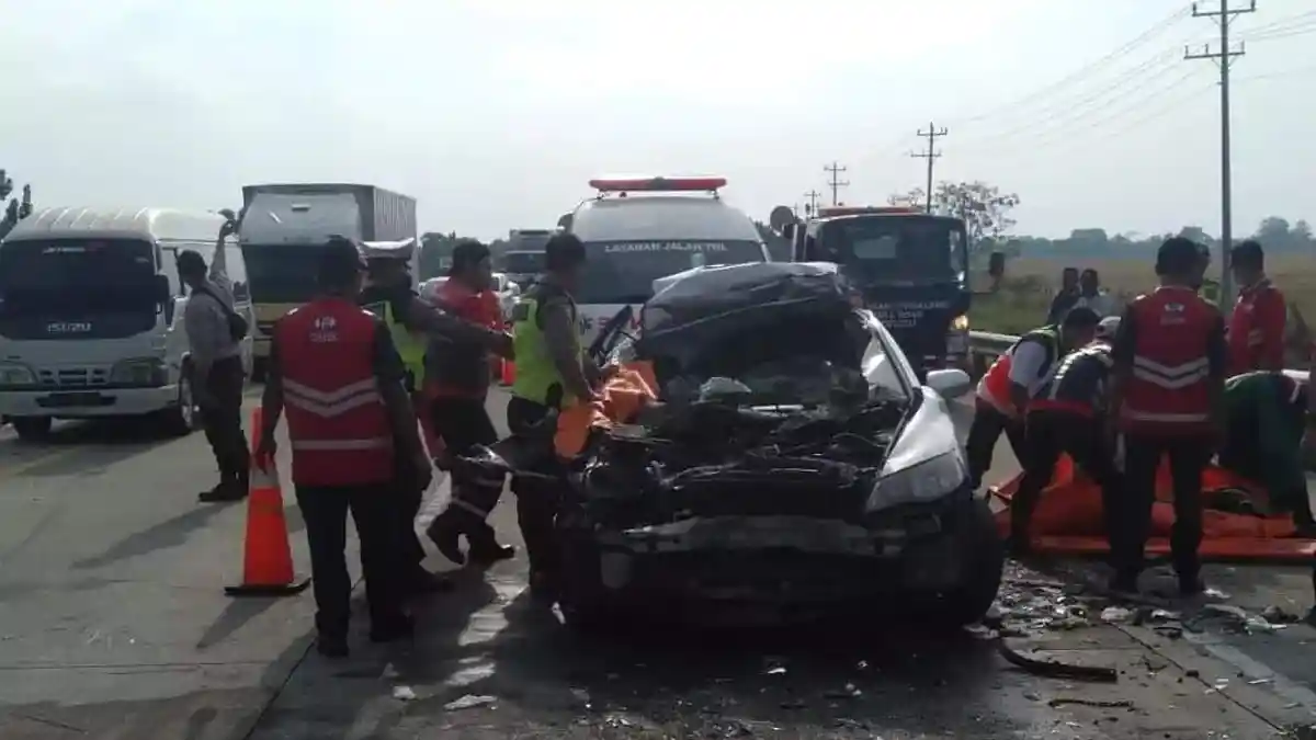 Imbas Kecelakaan Beruntun, Pemilik Lahan dan Pengelola Tol Pejagan-Pemalang Diperiksa Polres Brebes