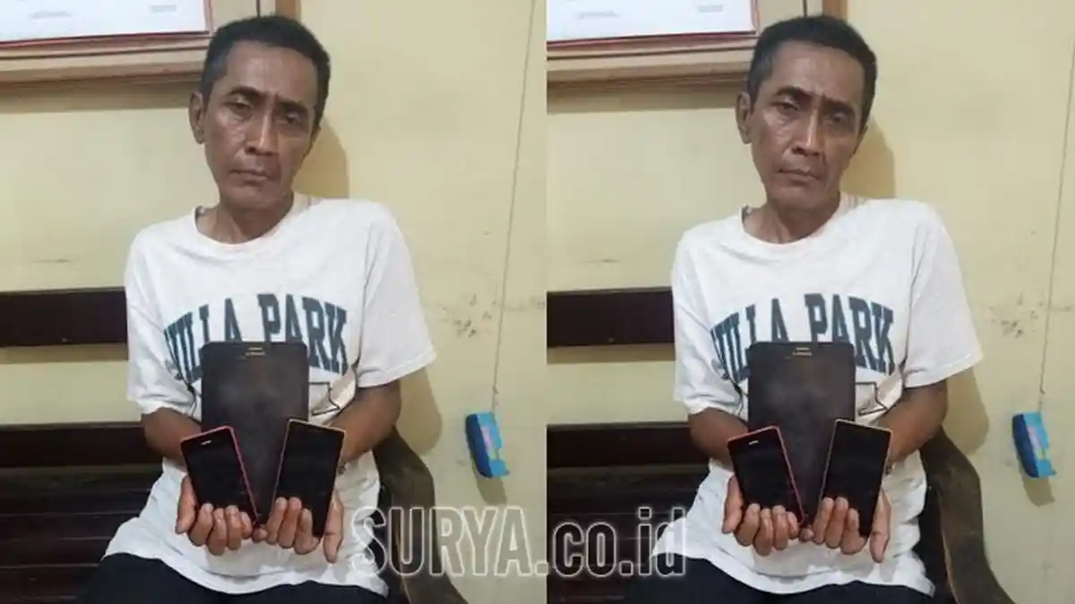 Sugeng Curi Ponsel Penunggu Pasien di Puskesmas Tanggung