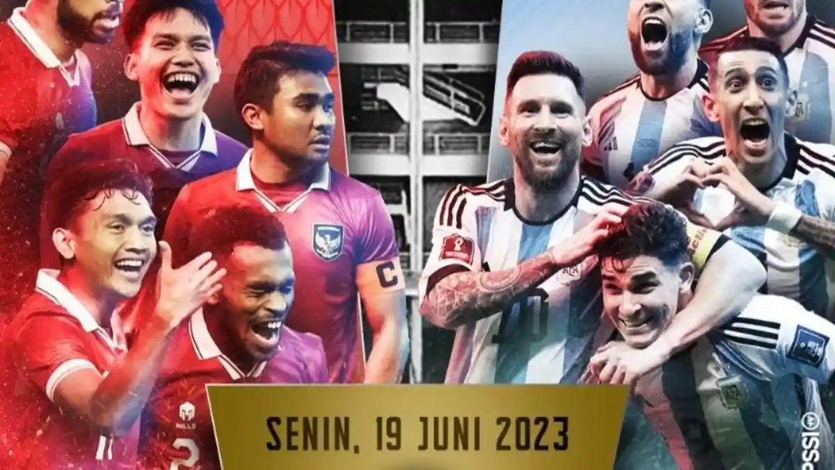 Tiket Indonesia Vs Argentina Dijual 5 Juni, Harga Mulai Rp 600.000