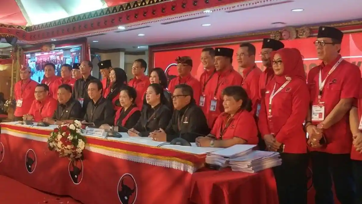 Dua Menteri Kabinet Kerja Jokowi Masuk Susunan Pengurus DPP PDIP Periode 2019-2024.