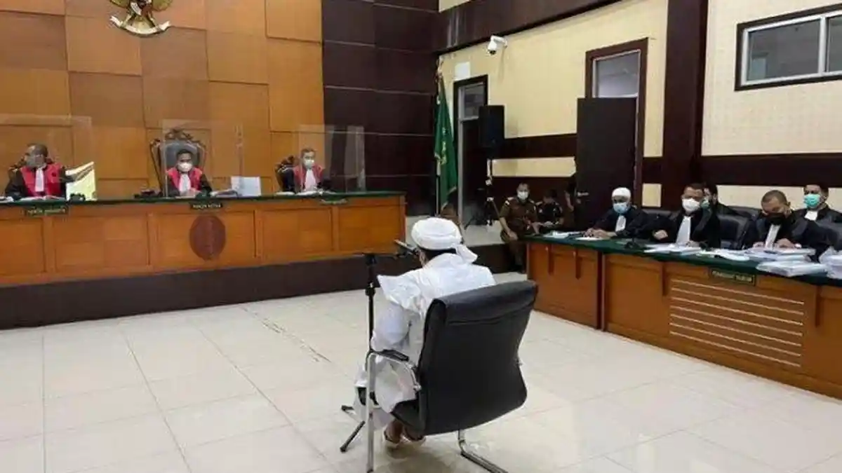 Sosok Dibalik 2 Terduga Teroris yang Sempat Datang ke PN Jakarta Timur yang Sidangkan Habib Rizieq