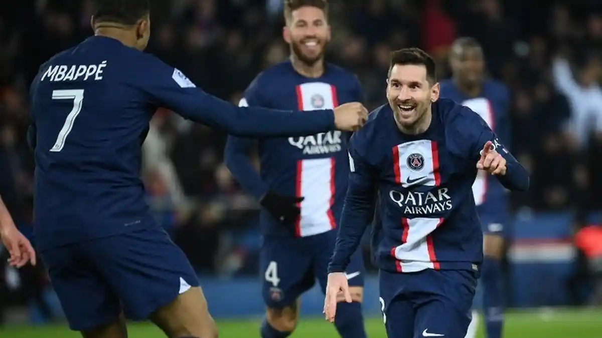 Rekor Mbappe dan Messi saat PSG Taklukan Lens di Liga Prancis, Ada yang Samai Ronaldo