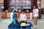 Jasa Raharja Lampung Beri Pelatihan Penanganan Gawat Darurat untuk Warga Lampung Selatan