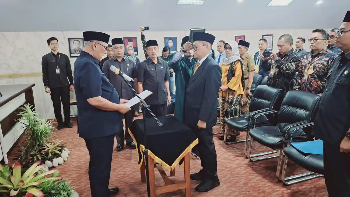 Ukas Suharfaputra Resmi Dilantik Jadi Dirut PAM Kuningan, Siapkan Terobosan Besar untuk Layani Warga