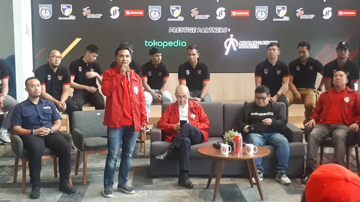 BTN PP Perbasi Perkenalkan Logo Baru Timnas Bola Basket Indonesia