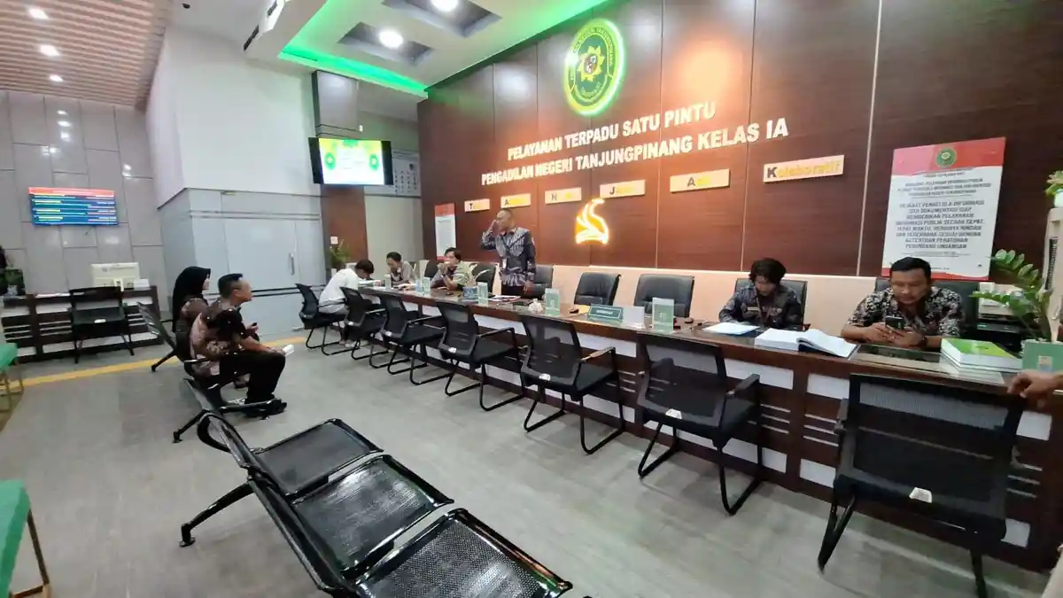 PN Tanjungpinang Komitmen Zero Suap, Beri Pelayanan Prima Bagi Pencari Keadilan