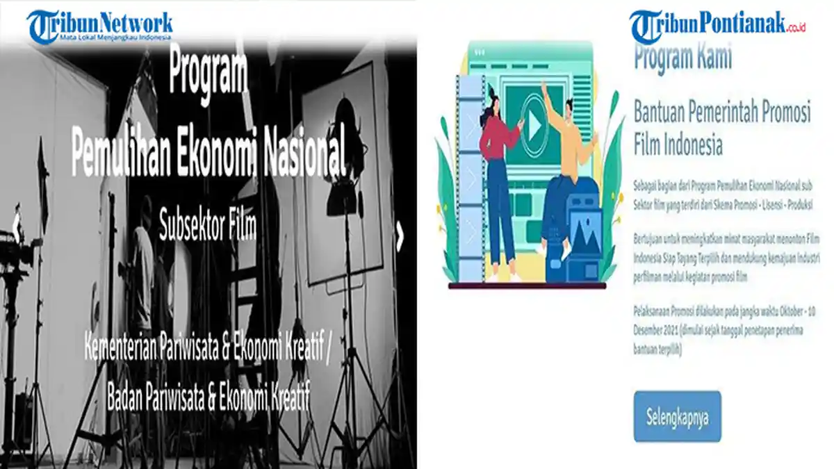 Link Unduh Format Lampiran Bantuan Pemerintah Promosi Film Indonesia