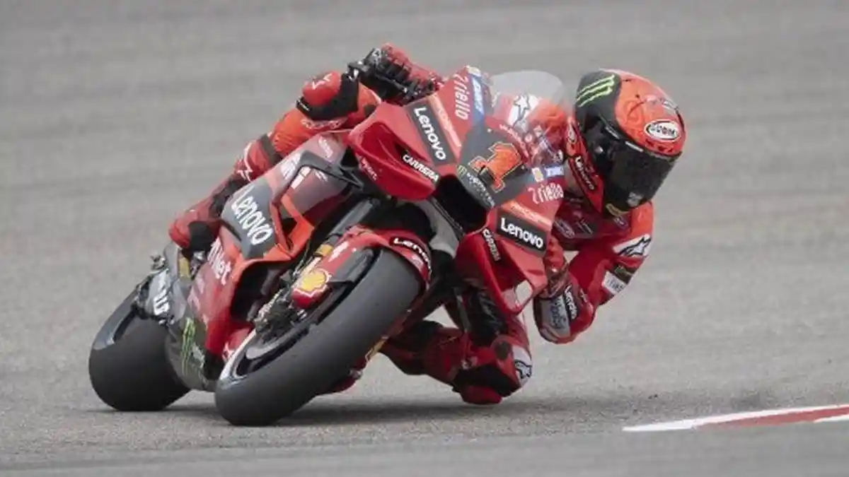 Marquez Tak Ngotot, Bagnaia Juara MotoGP Spanyol 2024