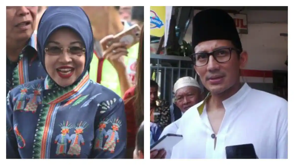 Sandiaga Uno: Oh Ada Bu Sylvi Ya, Tepuk Tangan untuk Bu Sylvi, Takbir