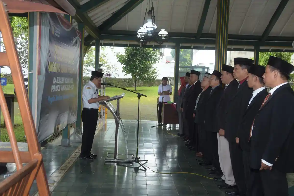 Pelantikan Pengurus Dewan Pendidikan Wonosobo 2023-2028, Diminta Bantu Tuntaskan Masalah Pendidikan