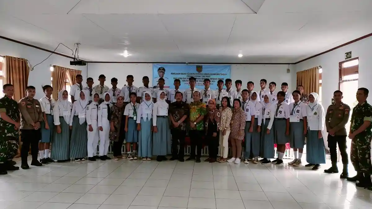 38 Pelajar SMA Sederajat di Malteng Ikut Seleksi Anggota Paskibra 2023