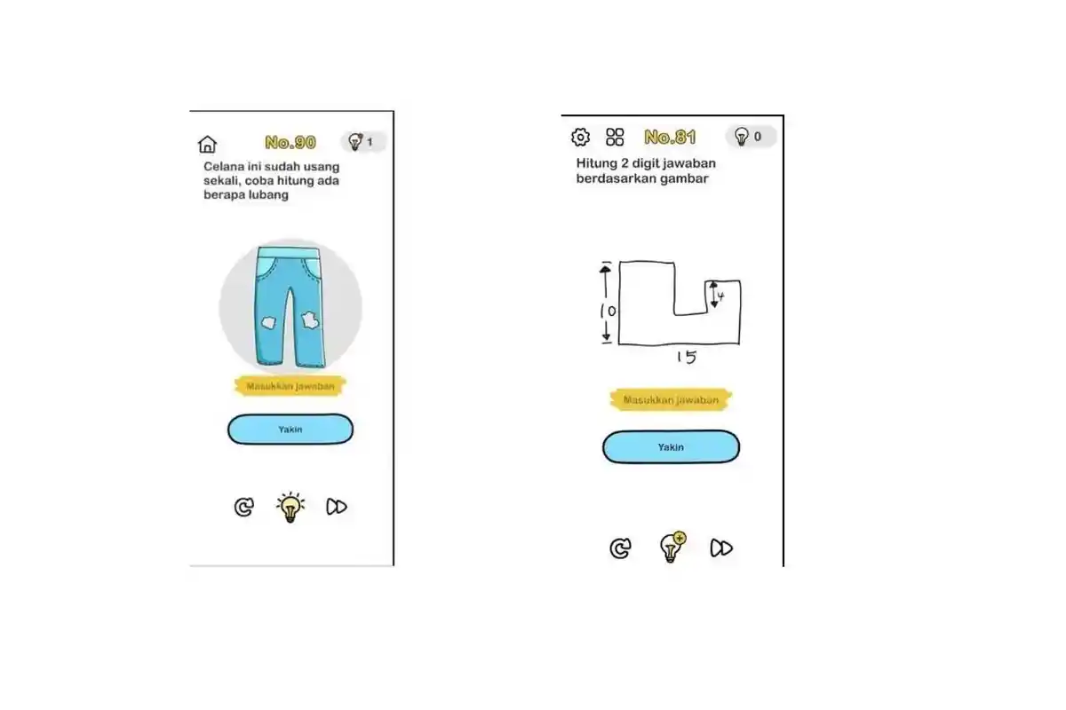 Kunci Jawaban Brain Out Level 81-90, Lengkap dengan Pertanyaan
