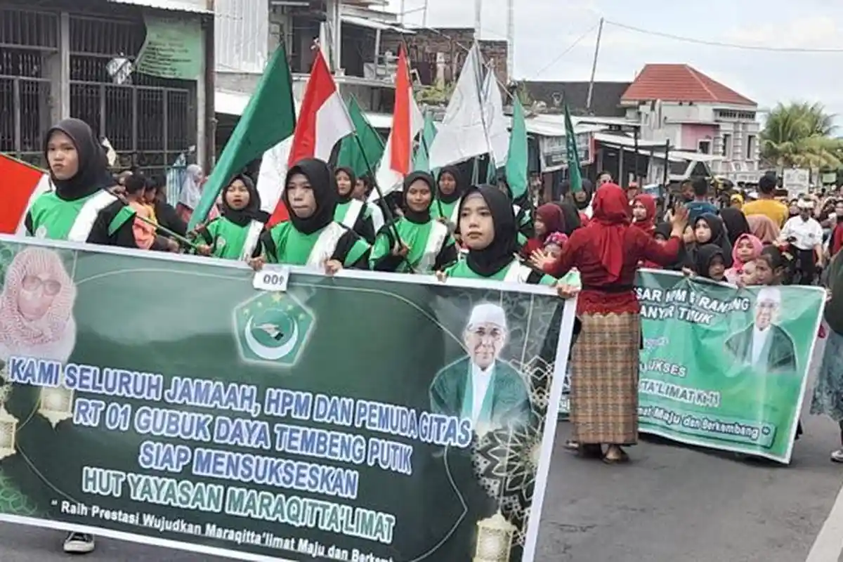 Dihadiri 10 Ribuan Jemaah, Pawai Budaya Maraqitta'limat di Lombok Timur Berlangsung Meriah