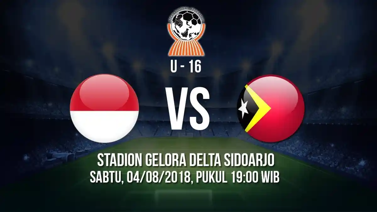 Link Siaran Langsung Indonesia Vs Timor Leste - Klik Di Sini !
