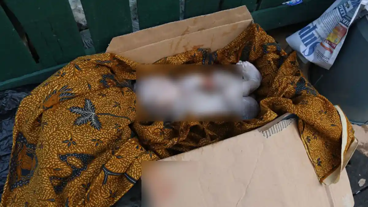 Karyawan Travel Temukan Jasad Bayi di Tempat Sampah