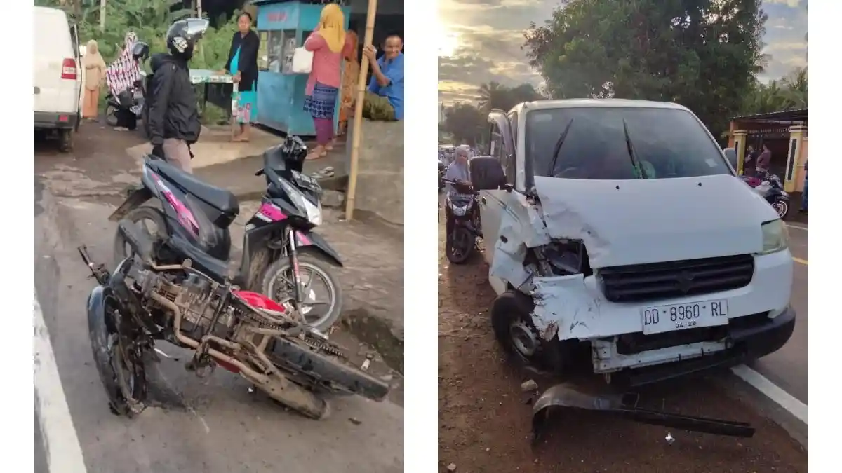 Identitas Korban Kecelakaan Maut di Jalan Trans Sulawesi Jeneponto Sulsel