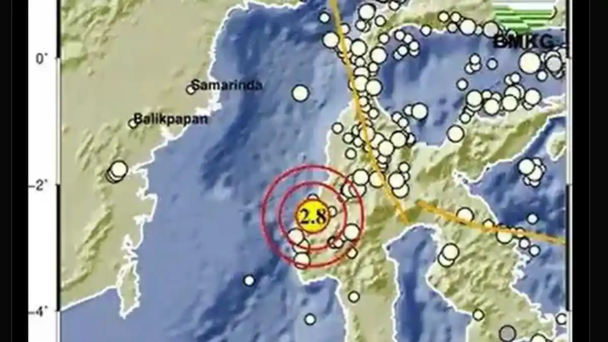 Gempa Bumi Terkini, Magnitudo 2.8 Guncang MAMASA-SULBAR dengan Kedalaman 10Kilometer