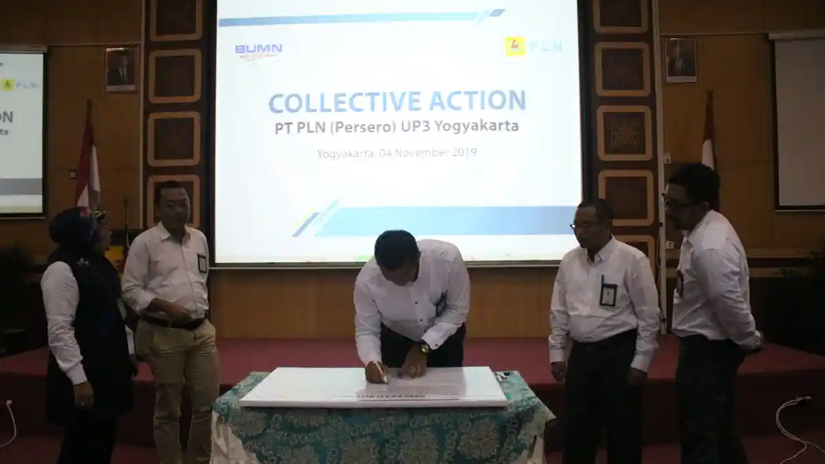Selenggarakan Collective Action Bersama Mitra Kerja, PLN Tegaskan Integritas
