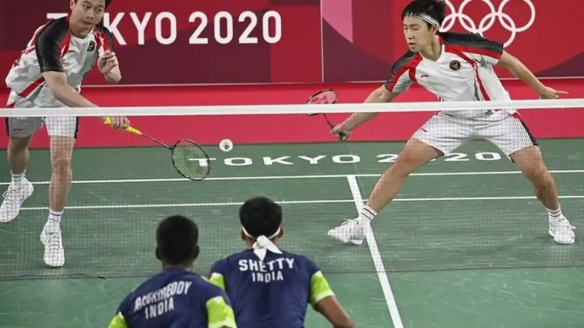 HASIL Bulutangkis Olimpiade Tokyo 2021: Coach Naga Api Ungkap Penyebab Kevin Sanjaya/Marcus Kalah
