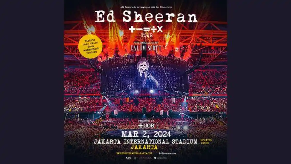 Daftar Lagu yang Akan Dibawakan Ed Sheeran dalam Konsenya di JIS