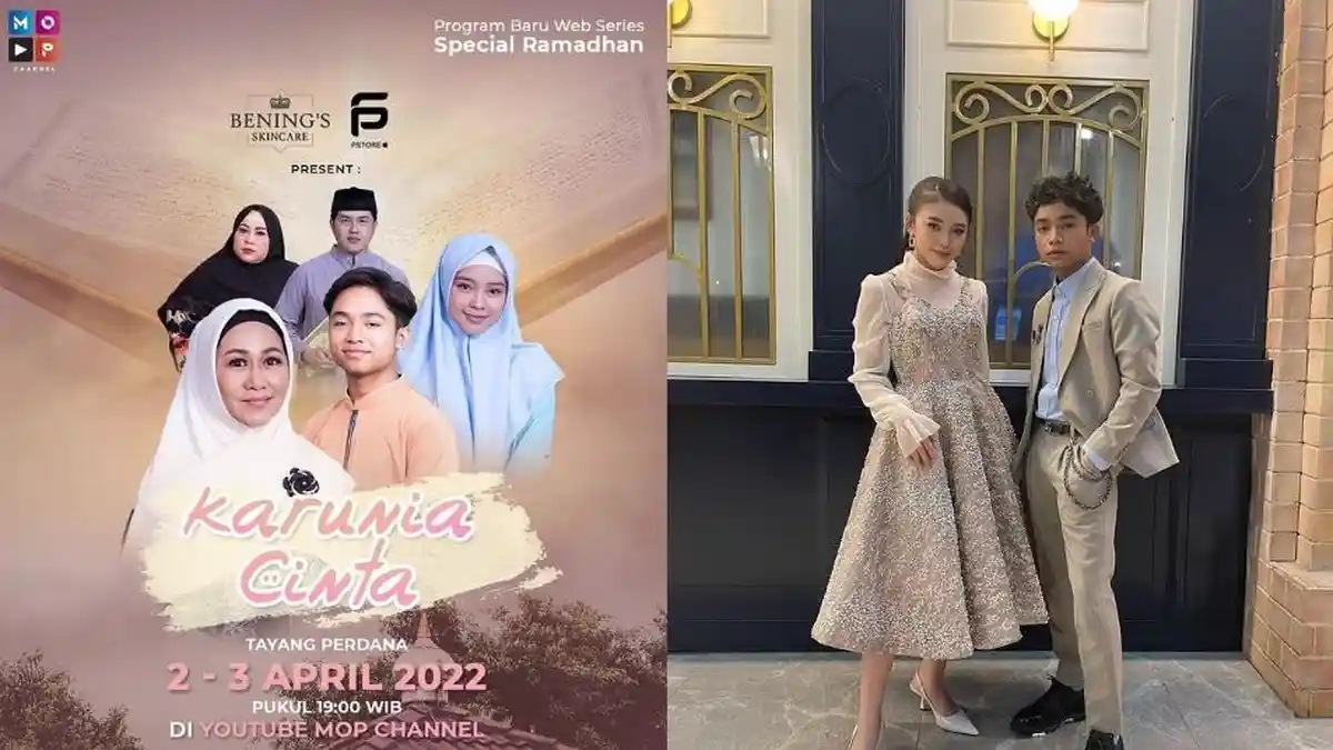 Web Series Ramadhan Betrand Peto dan Anneth Tuai Perhatian, Putra Ruben Onsu Tampil Religius