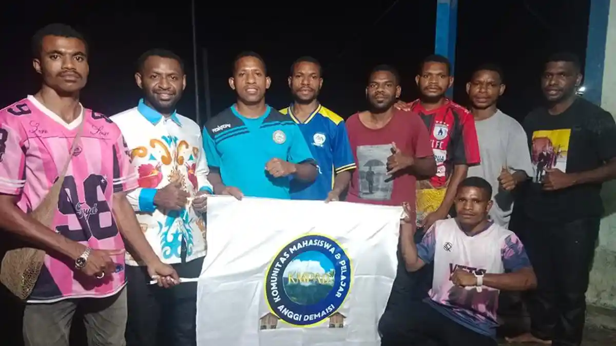 Komunitas Pelajar dan Mahasiswa Anggi Demaisi Diresmikan di Manokwari