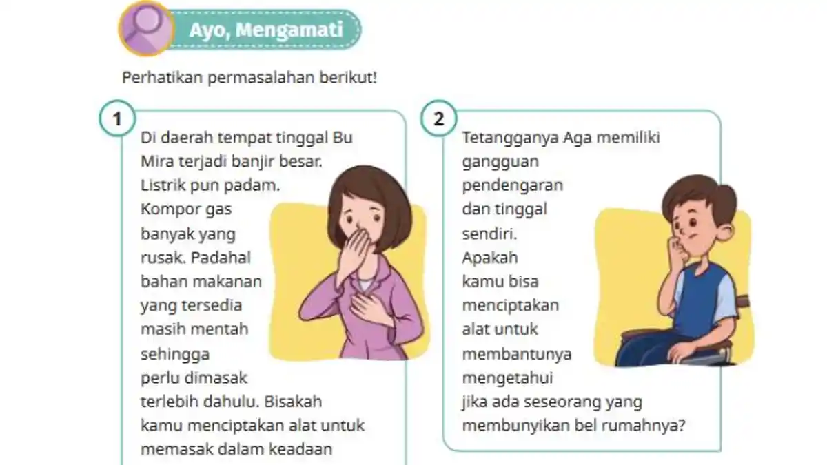 Kunci Jawaban IPAS Kelas 4 SD/MI Halaman 17 Kurikulum Merdeka Edisi Revisi: Ayo Mengamati