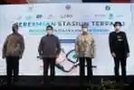 Peresmian GoRide Instan di Empat Stasiun Terpadu