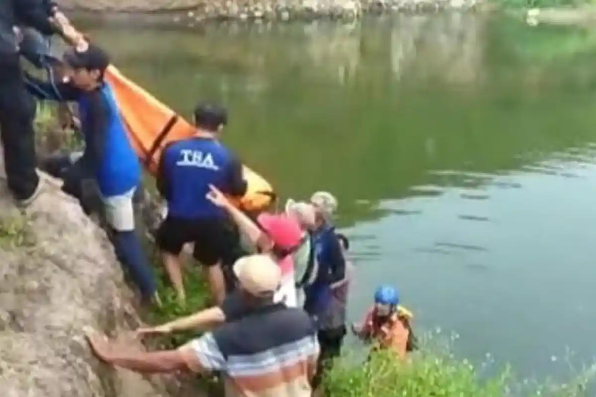Mancing Berujung Pilu, Terpeleset ke Kubangan Bekas Tambang, Pelajar SD di Mojokerto Tewas Tenggelam