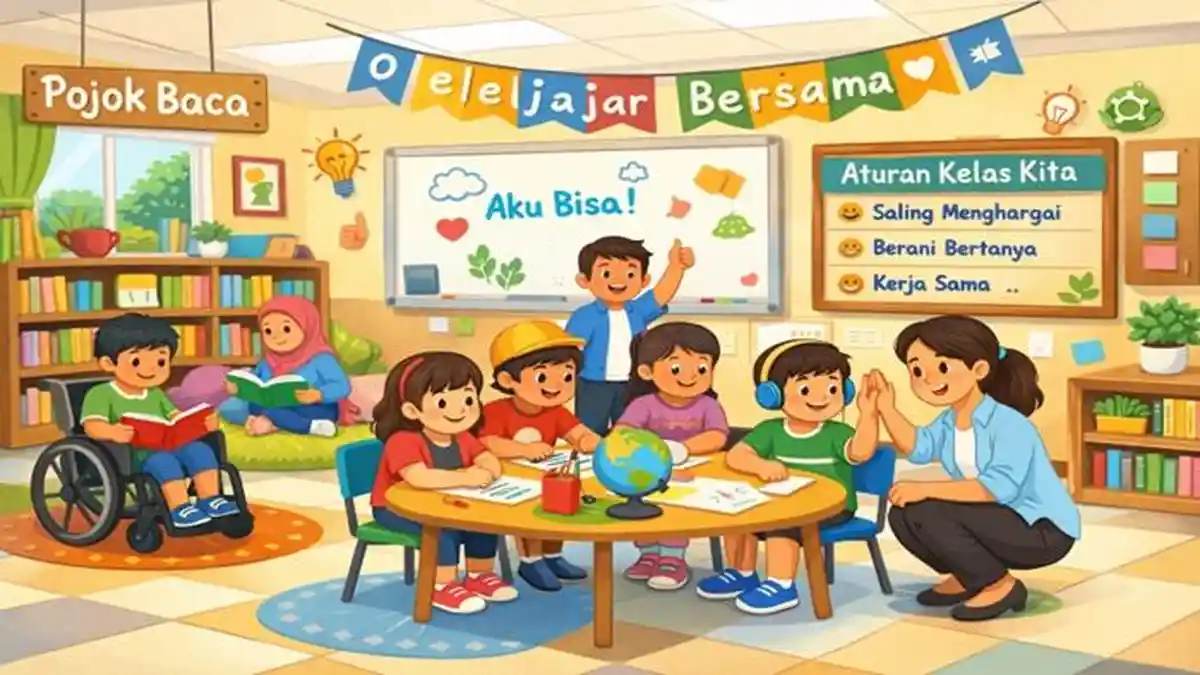 Jawaban T3.2.4. Aktivitas 4 Menerapkan Konsep Merancang Kelas yang Ramah & Inklusif bagi Semua Murid - Sripoku.com