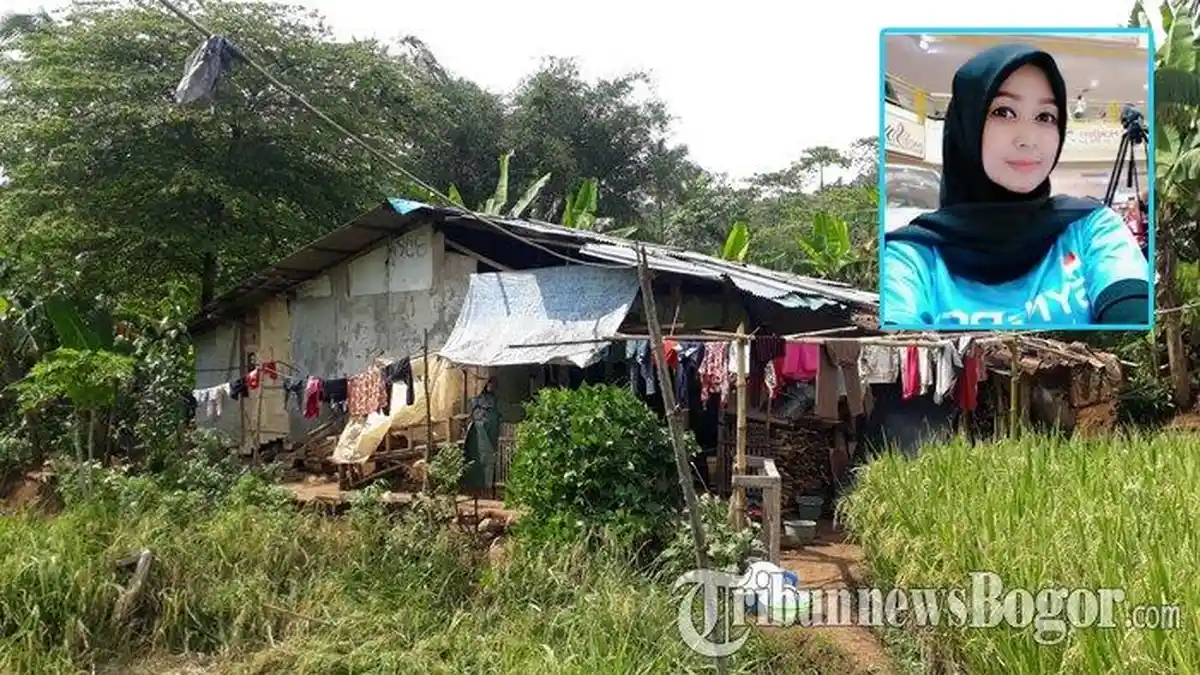 Rumah Siska Icun Sulastri di Sukabumi, Dinding Kayu dan Sulit Dilalui Kendaraan