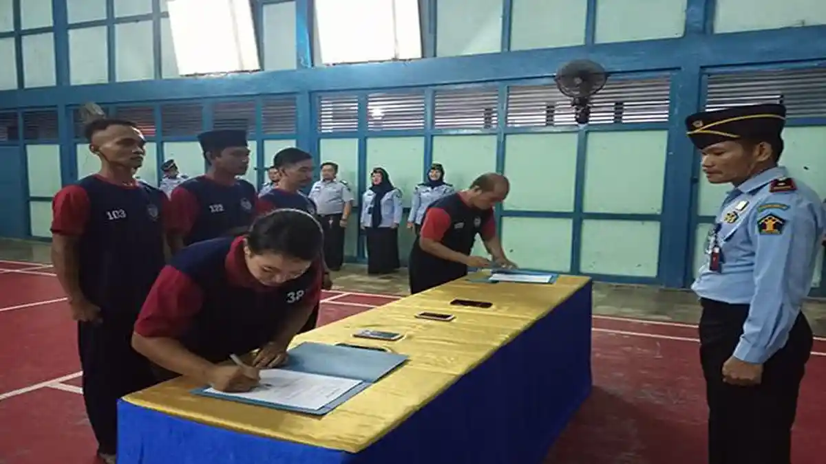 Rutan Mempawah Deklarasikan Komitmen Zero Handphone, Pungutan Liar dan Narkoba