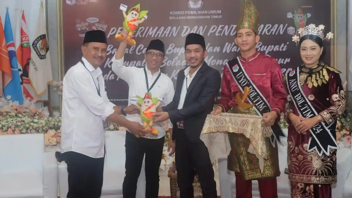 Pendaftaran Ditutup, Bupati vs Wabup Head to Head di Pilkada Boltim Sulawesi Utara