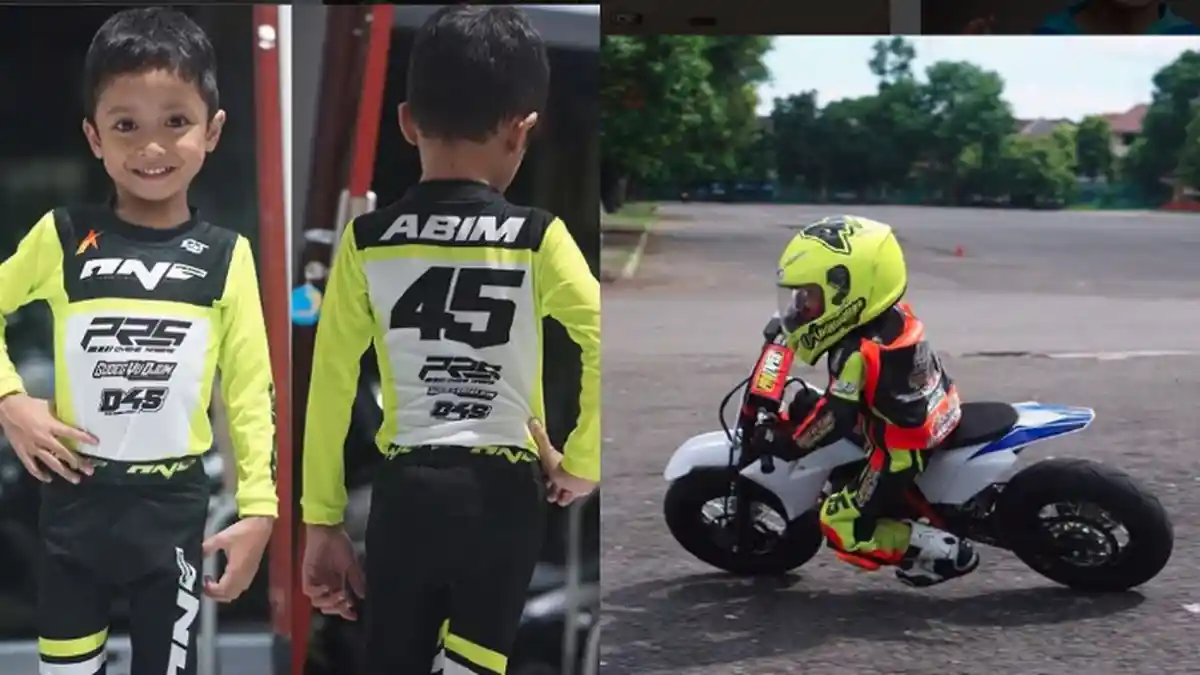 Video Aksi Pembalap Cilik Juara Mini GP 2017, baru Usia 5 Tahun, Wajah Imut Penuh Prestasi!