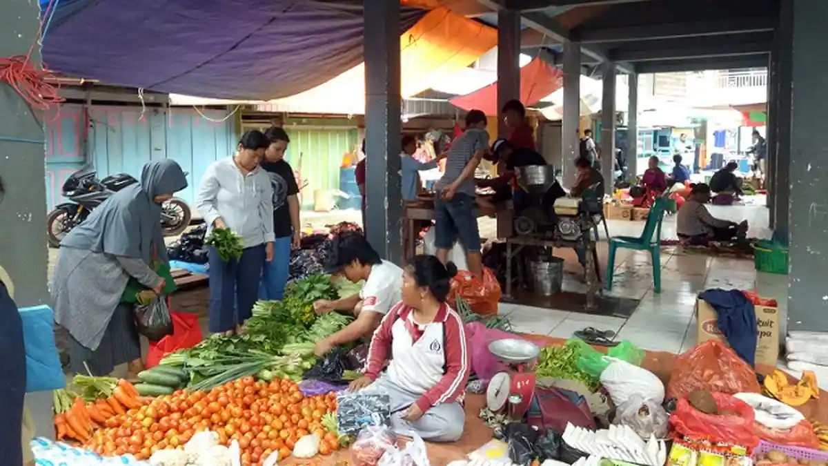 Pasar Rantelemo Tana Toraja Hadir Setiap Enam Hari Sekali