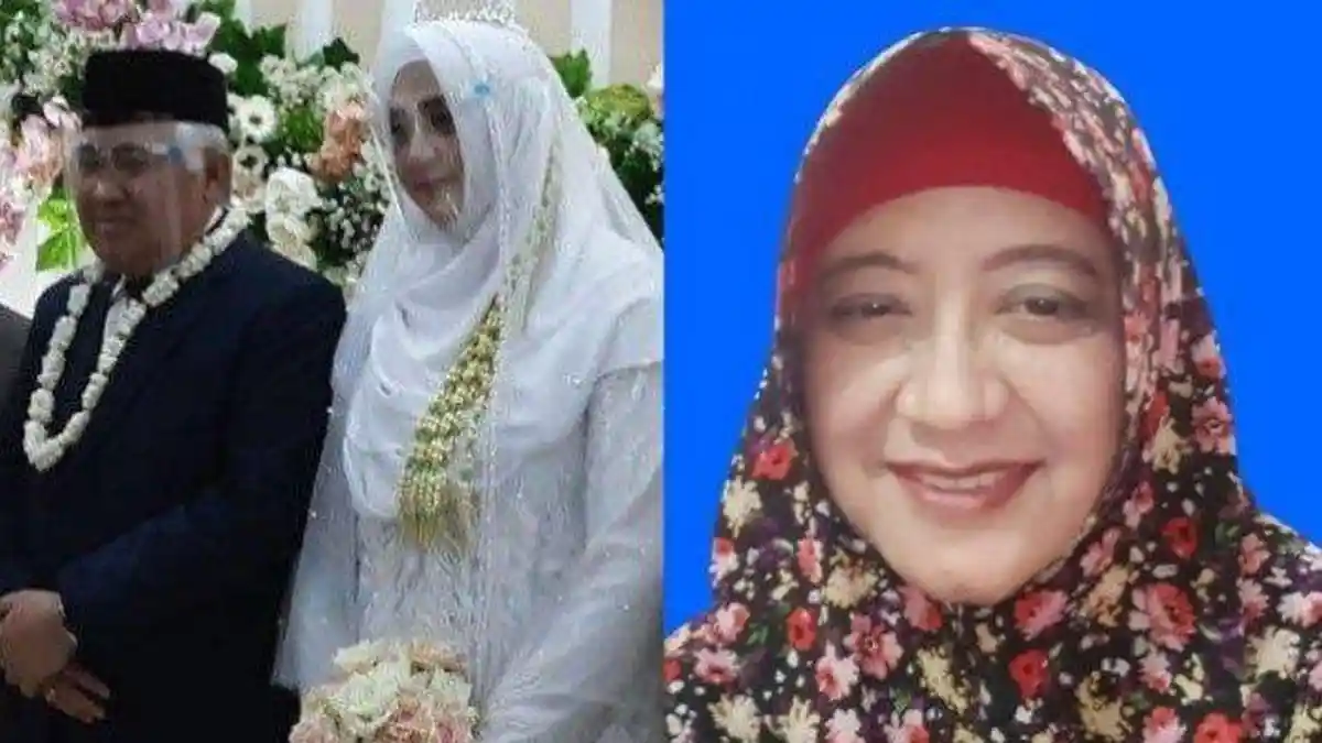 Mantan Ketum Muhammadiyah Din Syamsudin Resmi Lepas Status Dudanya, Ini Profil Sang Istri