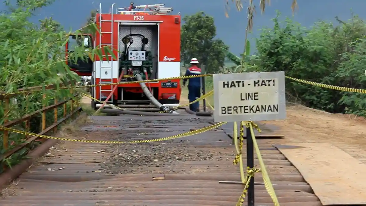 Sepekan Lalu Warga Laporkan Ada Pipa Pertamina Bocor di Indramayu, Diduga Jadi Penyebab Ledakan