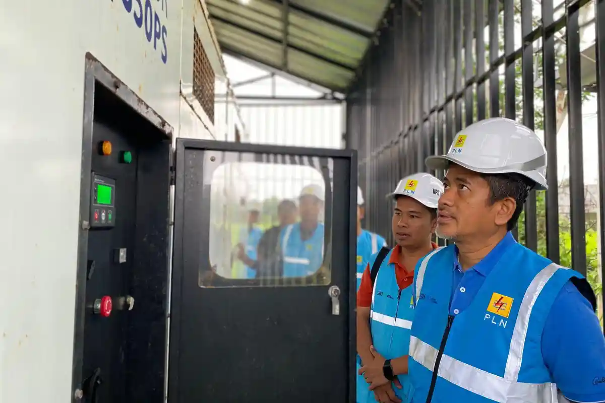 GM PLN UID Lampung ke Pesisir Barat, Cek Pasokan Listrik Andal Jelang Debat Kedua Pilkada