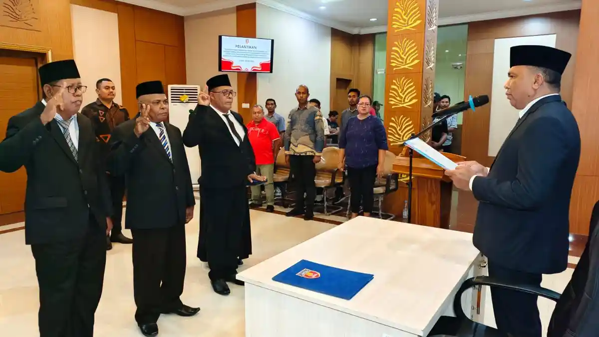 Lagi, Tiga Penjabat KPN Dilantik Sekda Maluku Tengah