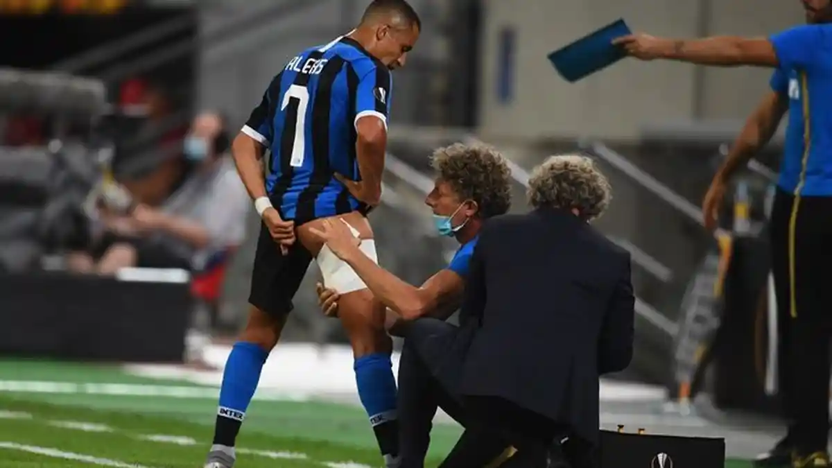 Baru Dipermanenkan, Inter Milan Konfirmasi Alexis Sanchez Cedera