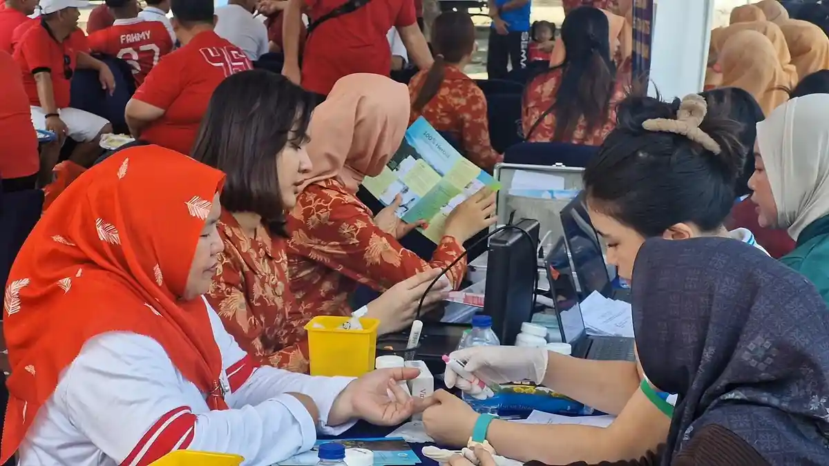 Sambut HUT ke-80 RI, Imigrasi Soetta Gelar Baksos, Donor Darah dan Cek Kesehatan Gratis