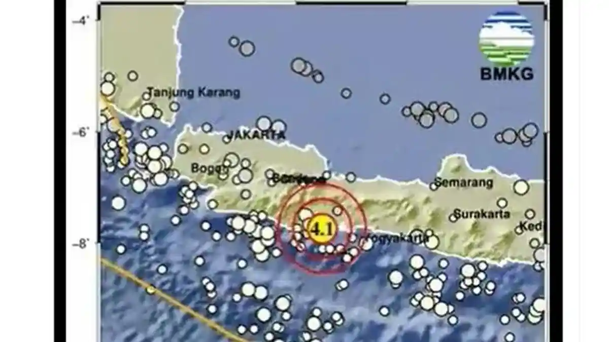 Gempa Bumi Pagi Ini Sabtu 1 Juni 2024, Info BMKG Magnitudo 4.1