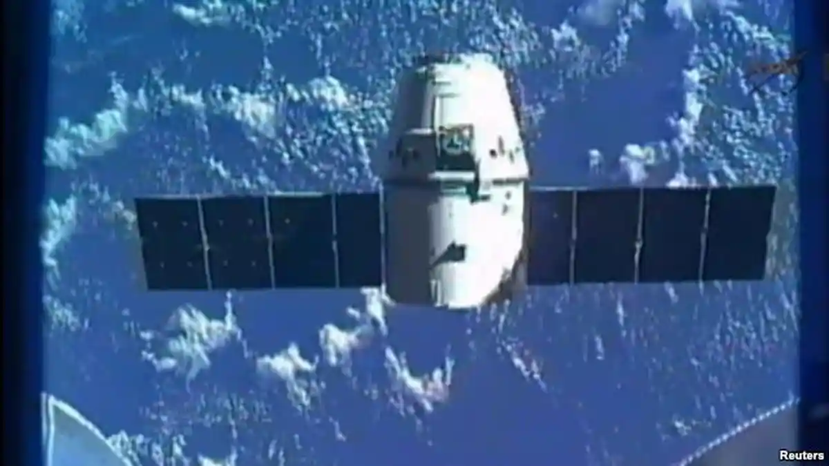 Kapsul Kargo SpaceX Tiba di Stasiun Antariksa internasional