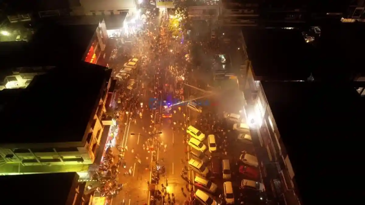 Live Streaming Malam Imlek Pontianak | KEREN! Kembang Api Hiasi Langit Kota Khatulistiwa Pontianak