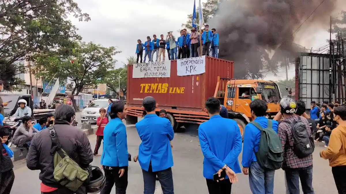 Waspada Macet, Berikut 41 Titik Unjuk Rasa Hari Anti Korupsi di Makassar 800 Polisi Siaga